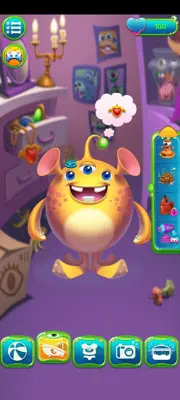 Cute Monster - Virtual Pet android App screenshot 1